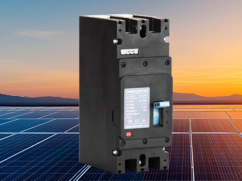 Breakwatt® DC1000V 320A Circuit de cas moulé: alimenter l'avenir de l'énergie renouvelable