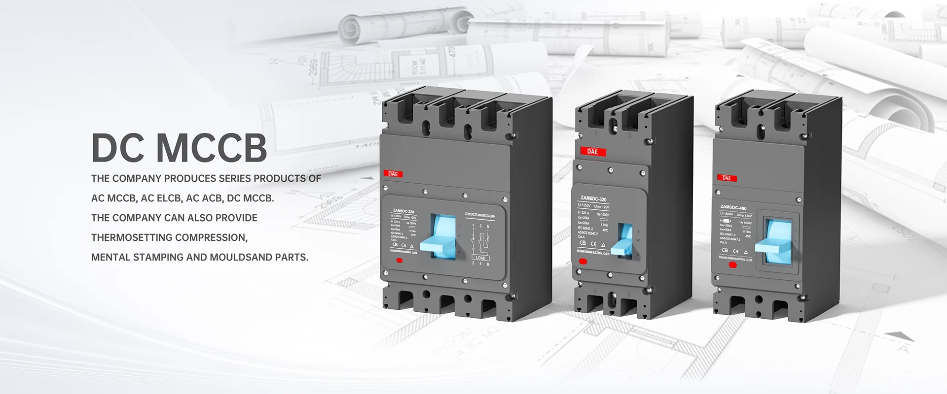 Usine DC MCCB