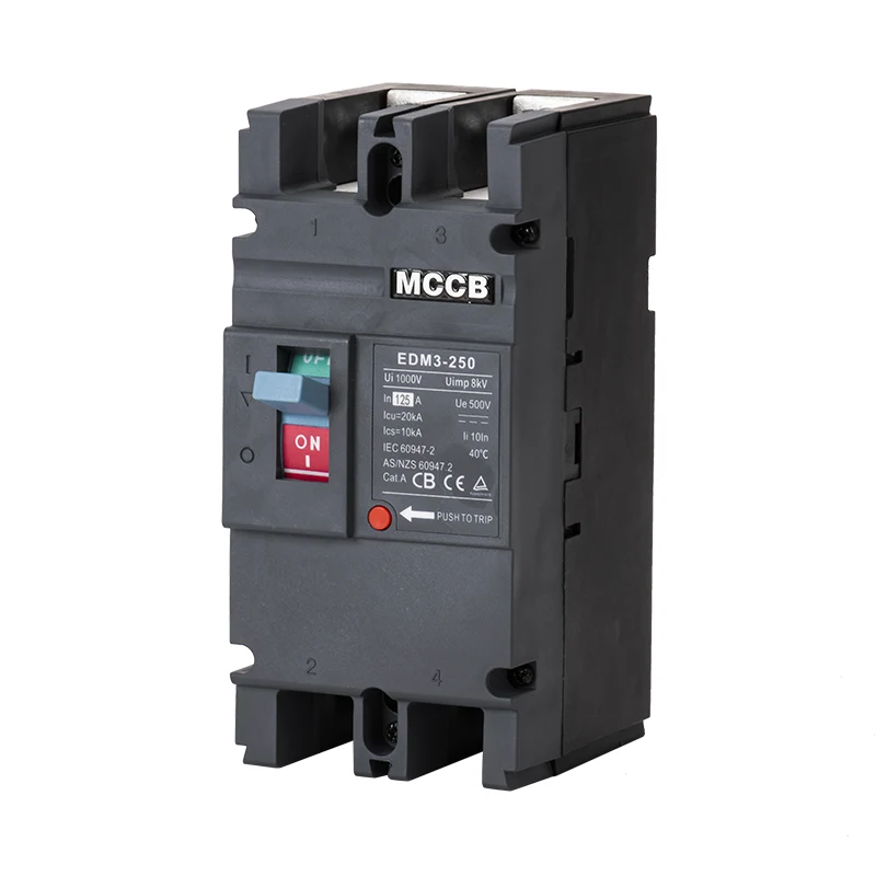250A Circuit Breaker DC500V MCCB avec enclos PC