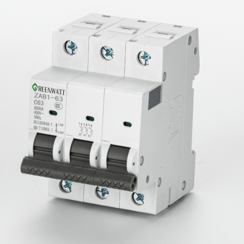 AC MCB 1P 2P 230V 400V 6KA MINI CIRCUIT BRUNTER INTERRIT