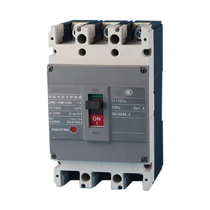 AC400V MCCB 125A 3 pôles