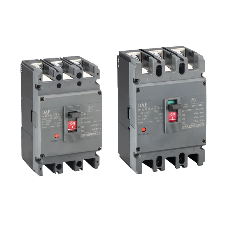 AC400V MCCB 630A 4 pôles