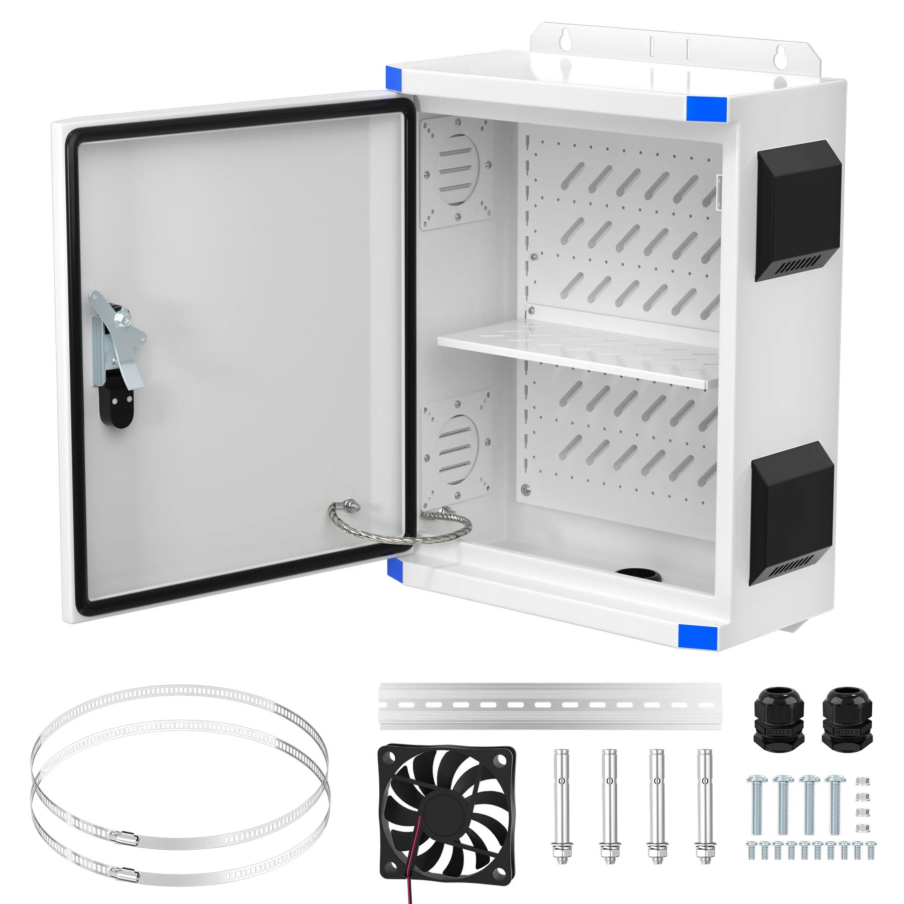 Boîte électrique extérieure NEMA Boîtier avec ventilateur de refroidissement 12V