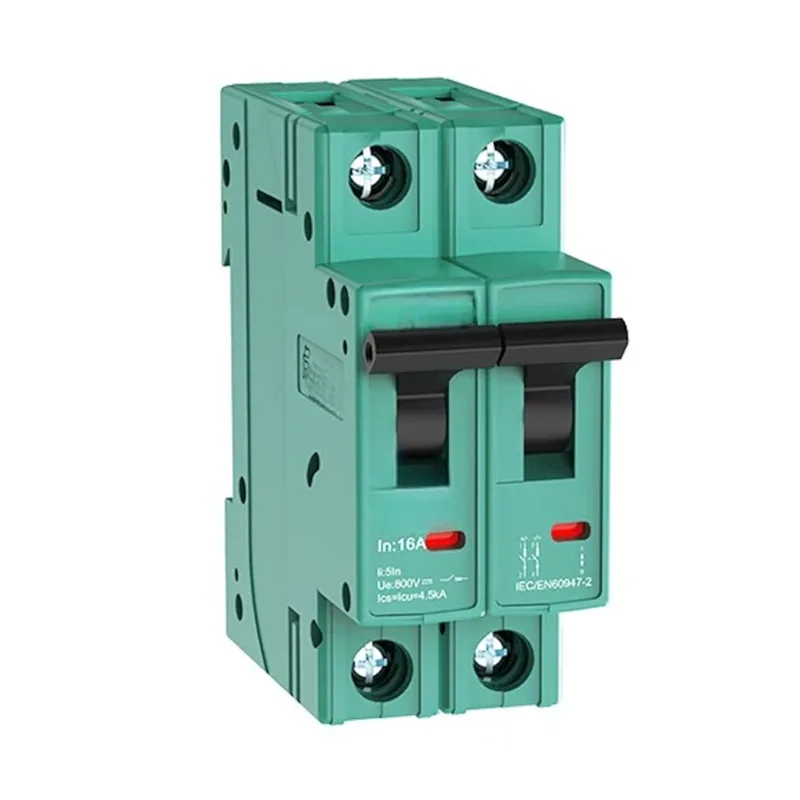 Solar 2P DC MCB Protecteurs supplémentaires
