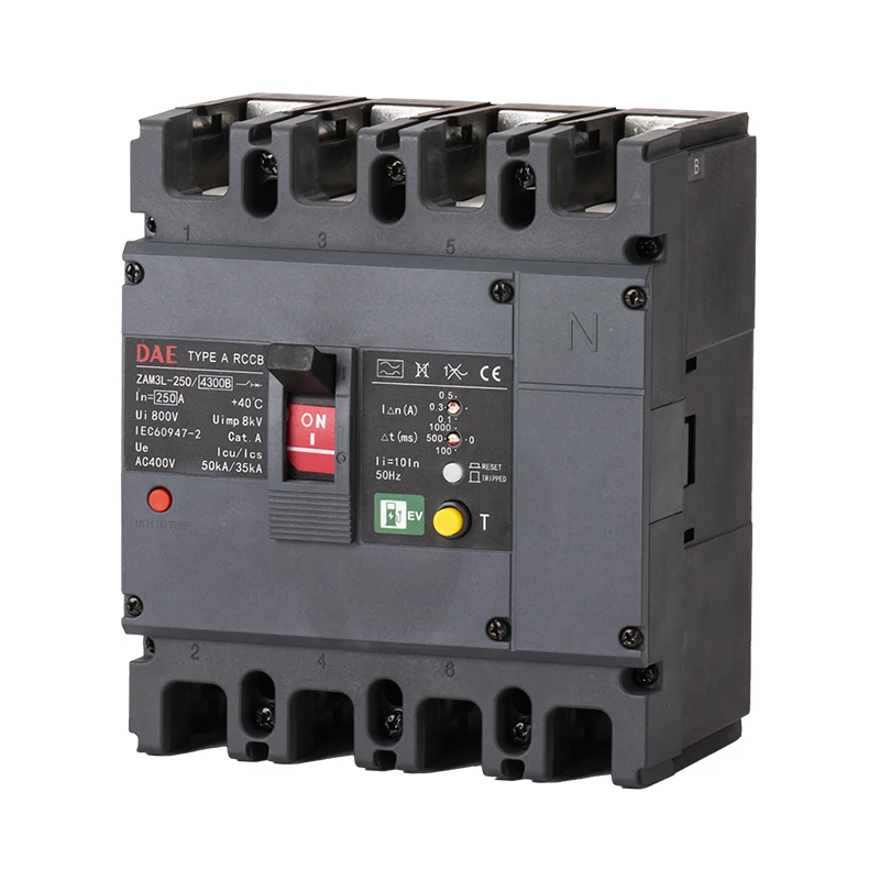Type-A RCCB pour EV Charger 3 Pole