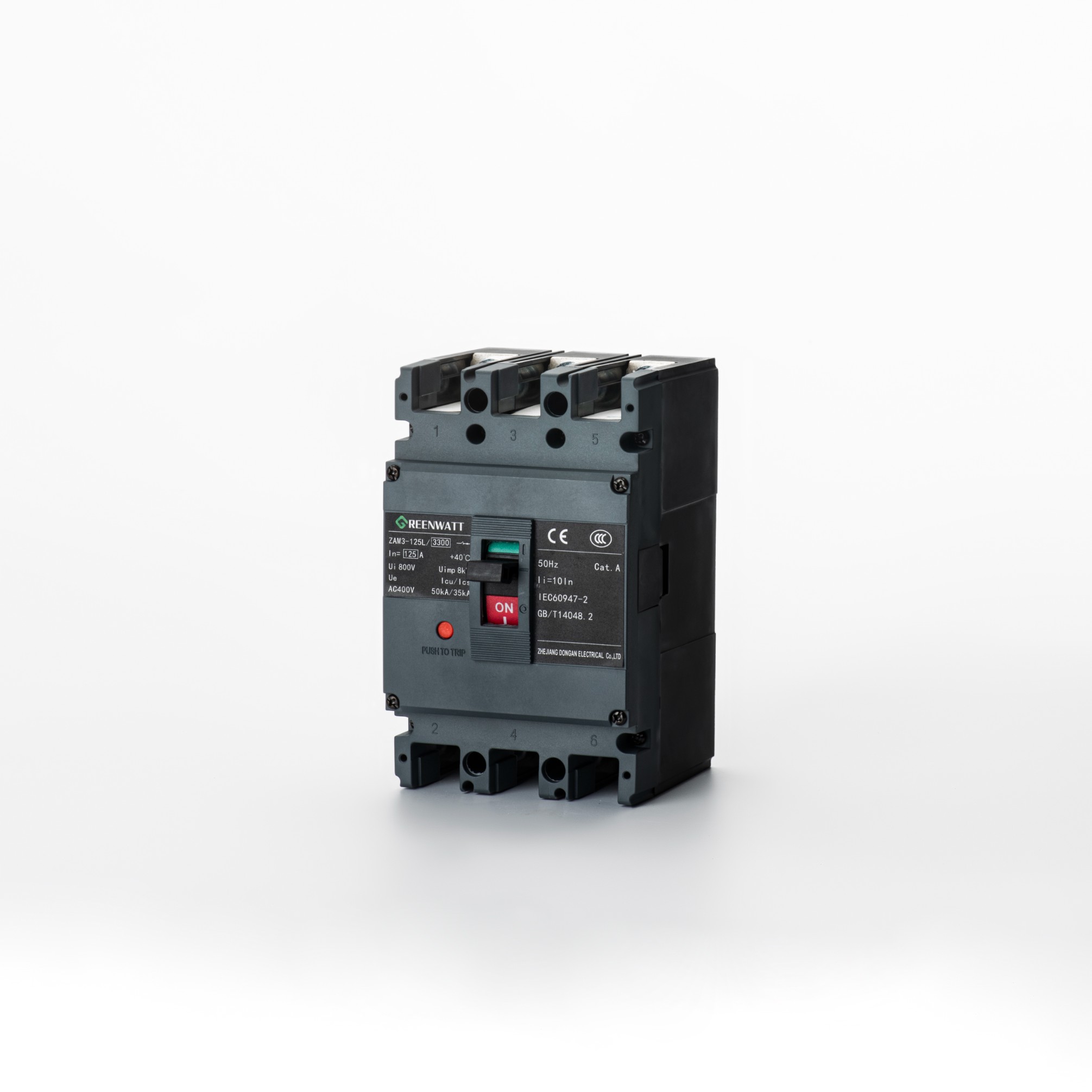 Brexer de circuit de boîtier moulé ZAM3-125L | Greenwatt