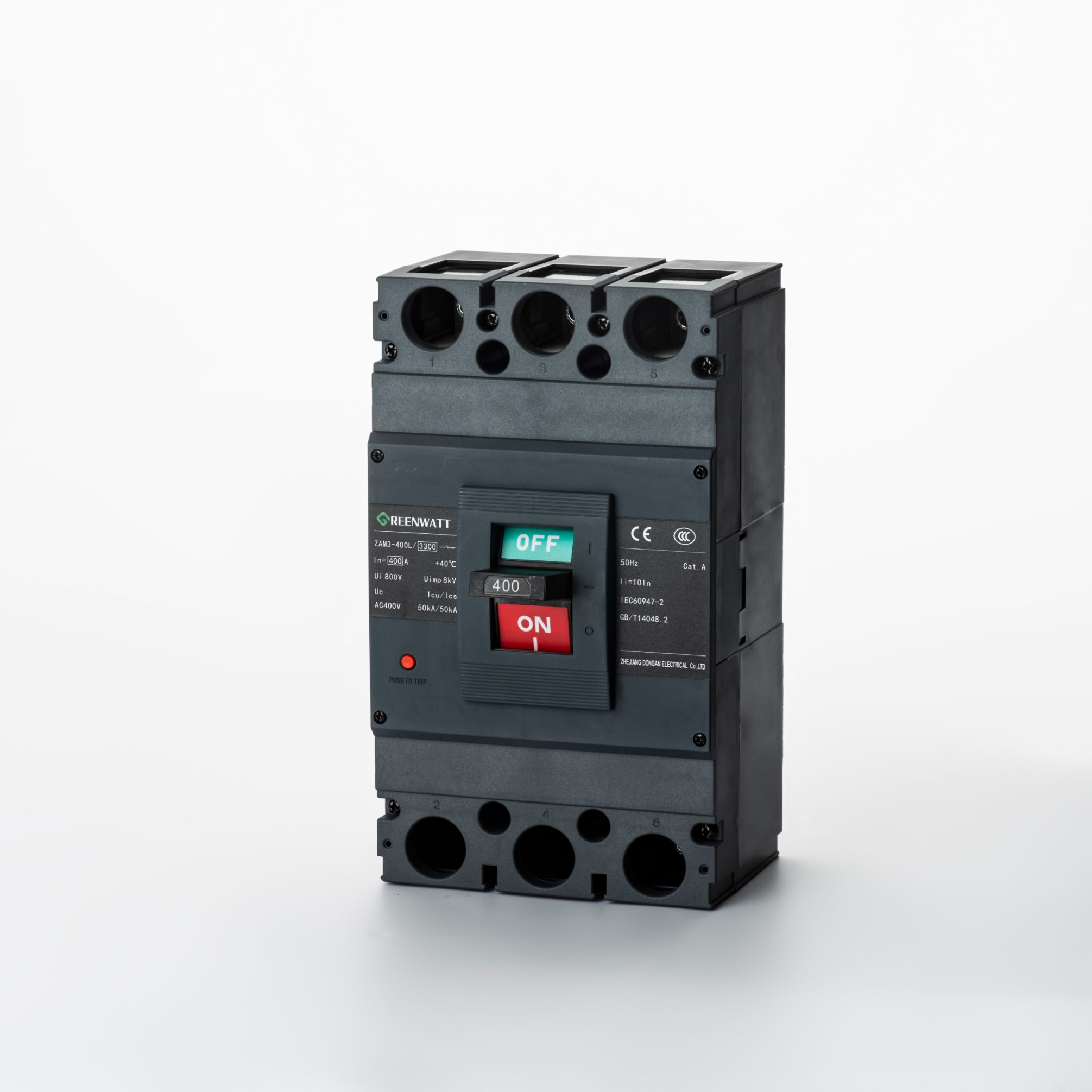 Brexer de circuit de boîtier moulé ZAM3-400L | Greenwatt